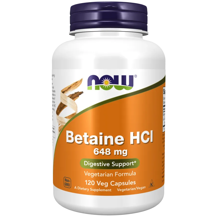 Betaine HCI 120 Veg Caps
