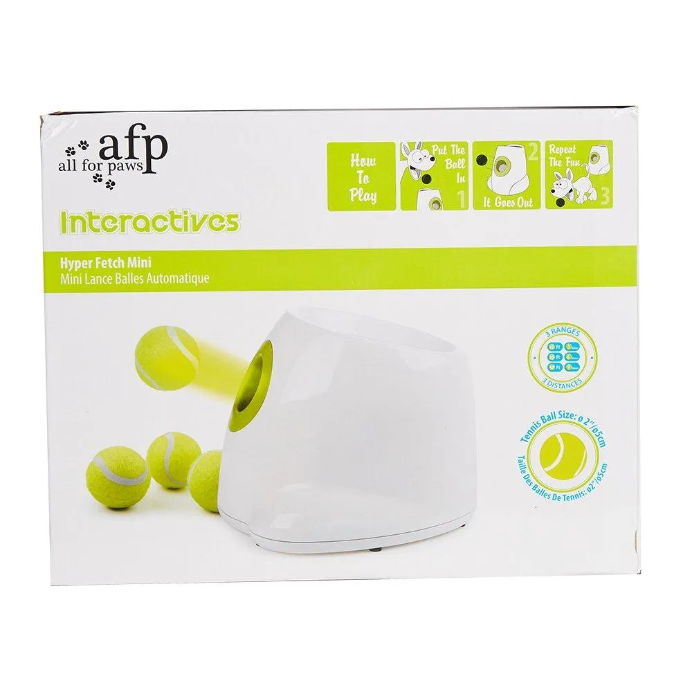Compact Interactive Dog Ball Launcher, 3 Ranges, 3 Balls