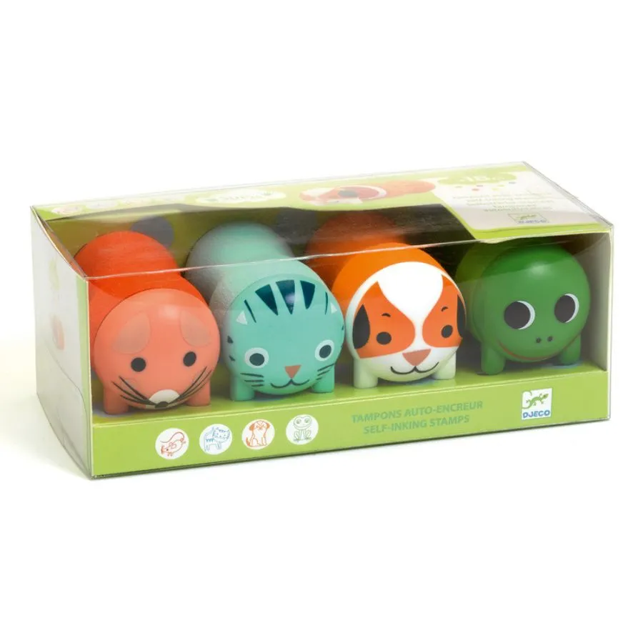 Djeco - Garden Animal Stamps for Littles Ones