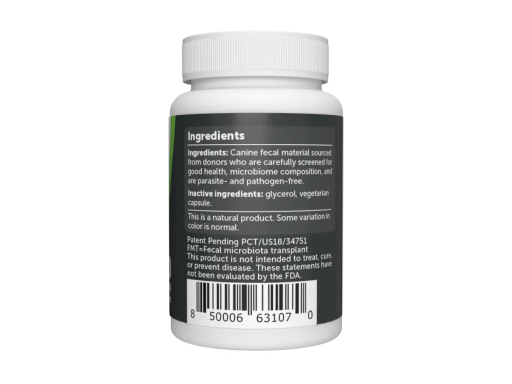 FMT Gut Restore Capsules For Dogs (2 Sizes Available)