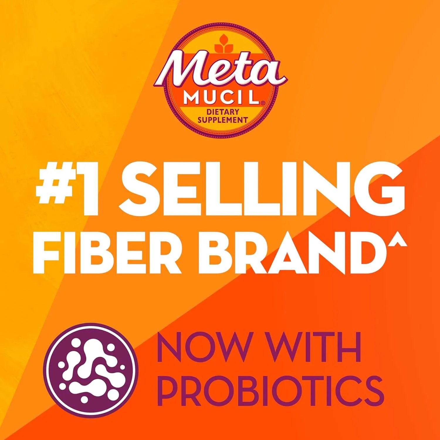 Metamucil Fiber   Probiotics Gummies for Digestive Health -  60 Ct