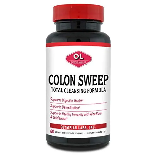 Olympian Labs Colon Sweep Dietary Supplement, 60 Count