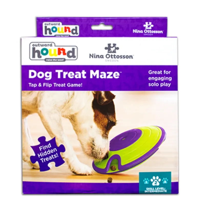 Outward Hound Nina Ottosson - Maze Treat Puzzle Dog Toy