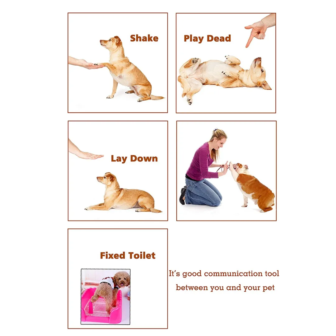 Pet Training Clicker with Wrist Strap