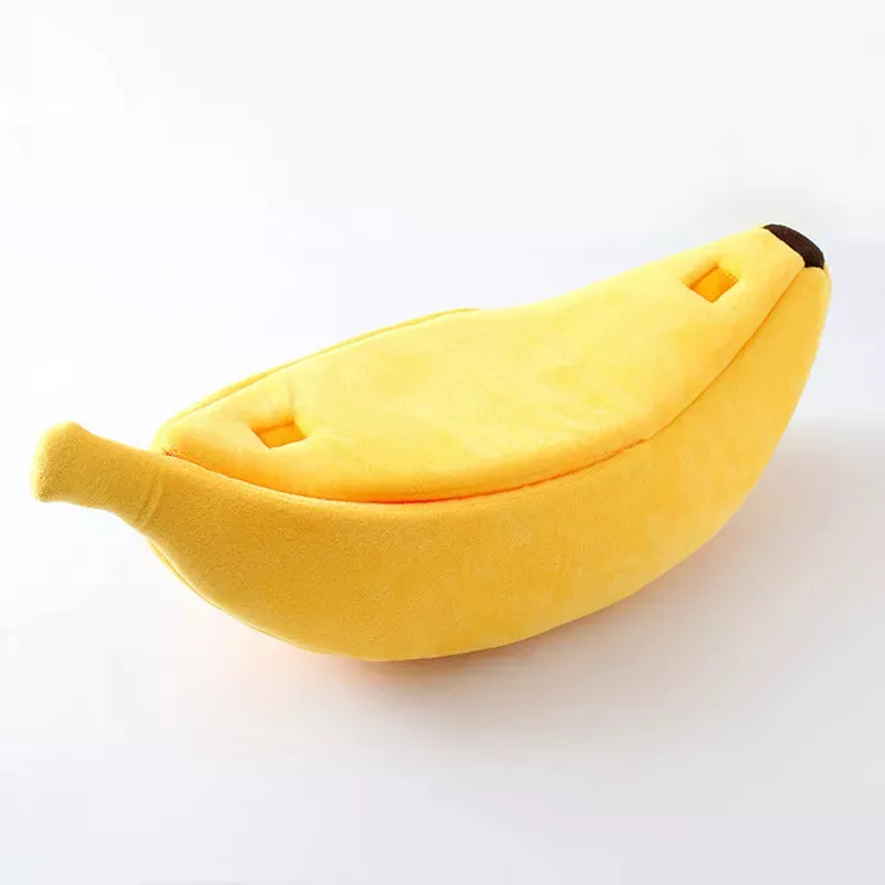 Warm Durable Cat Banana Bed House
