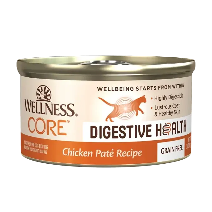 Wellness Core Cat Digestive Health, Chicken Pate 3oz
