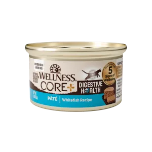 Wellness Core Digestive Health Whitefish Pate Recipe Canned Cat Food