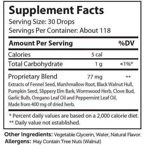 Zahler ParaGuard Advanced Cleanse and Digestive Supplement